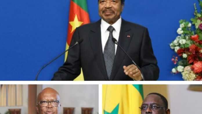 Paul Biya, Roch Marc Kaboré et Macky Sall