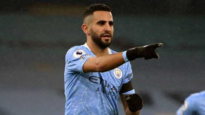 Riyad Mahrez meilleur joueur de mars