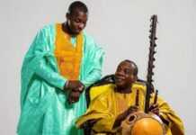 Sidiki Diabaté et son père