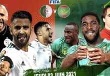 Algérie vs Mauritanie