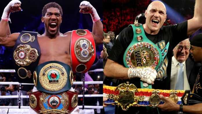 Anthony Joshua et Tyson Fury