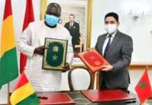 Ibrahim Khalil Kaba et Nasser Bourita