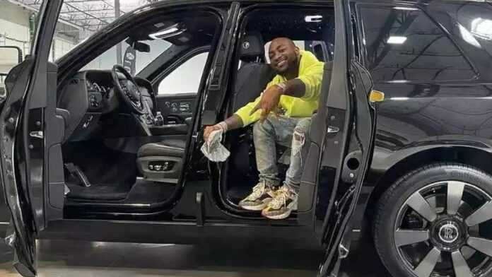 Davido et sa Rolls Royce Cullinan