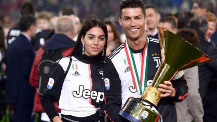 Georgina Rodríguez et Ronaldo célèbrent le Tropée