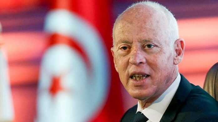 Le Président tunisien, Kaïs Saïed