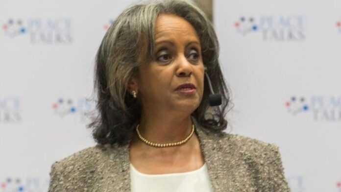 La Présidente éthiopienne, Sahle-Work Zewde