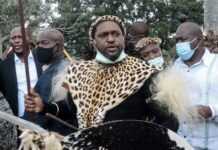 Le nouveau roi Misuzulu-Zulu