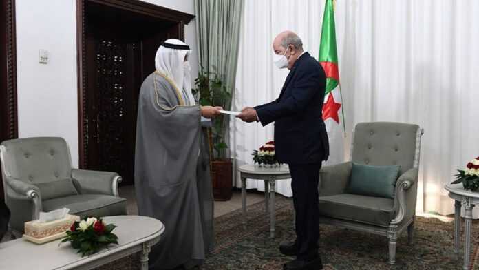 Le Président Tebboune reçoit le ministre des Affaires étrangères du Koweït