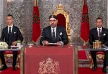 Le roi du Maroc, Mohammed VI ok