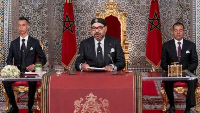 Le roi du Maroc, Mohammed VI ok