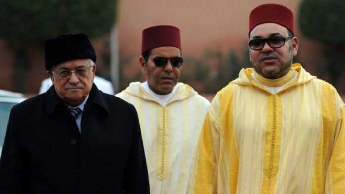 Mahmoud Abass, Moulay Rachid et Mohammed VI