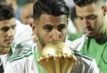 Riyad Mahrez fixe ses objectifs : « Se qualifier à la Coupe du monde 2022 » Riyad Mahrez capitaine de la sélection algérienne,