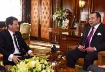 Manuels Valls et le roi Mohammed VI
