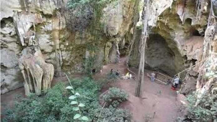 Grotte Panga Ya Said où Mtoto a été découvert