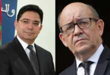 Nasser Bourita et Jean-Yves Le Drian