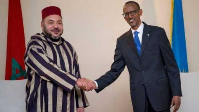 Mohammed VI et Paul Kagame