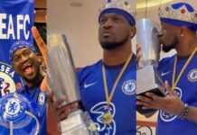 Victoire de Chelsea : Paul Okoye jette de l’argent dans sa piscine Peter Okoye