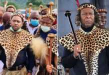 Prince Misuzulu Zulu et son defunt père