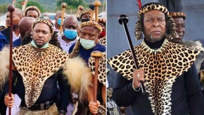 Prince Misuzulu Zulu et son defunt père