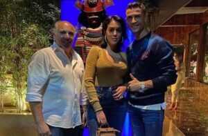 Ronaldo et Georgina au restaurant