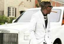 Shatta Wale affiche sa Rolls Royce Cullinan ok