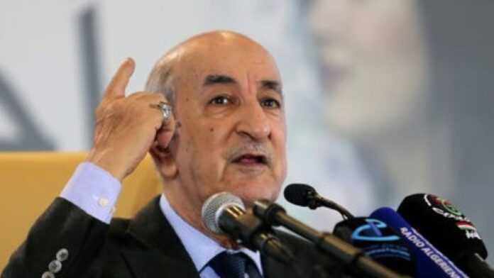 Le Président algérien, Abdelmadjid Tebboune