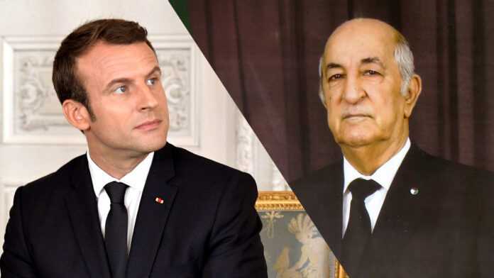 Emmanuel Macron et Abdelmadjid Tebboune