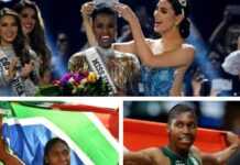 Zozibini Tunzi et Caster Semenya