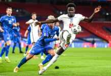 Euro 2021 : Bukayo Saka, la flèche anglaise Bukayo Saka