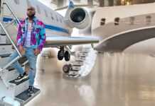 Diamond, Davido, Big Wiz et Casper, les célébrités avec des jets privés Davido et son jet privé