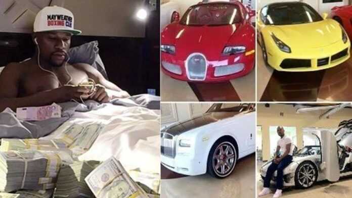 Floyd Mayweather et sa flotte