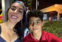 Georgina Rodriguez célèbre son héros Cristiano Ronaldo Georgina Rodriguez et Cristiano Jr