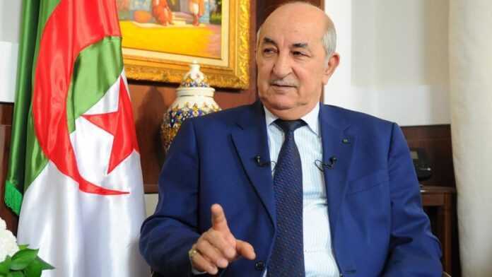 Le Président d'Algérie, Abdelmadjid Tebboune