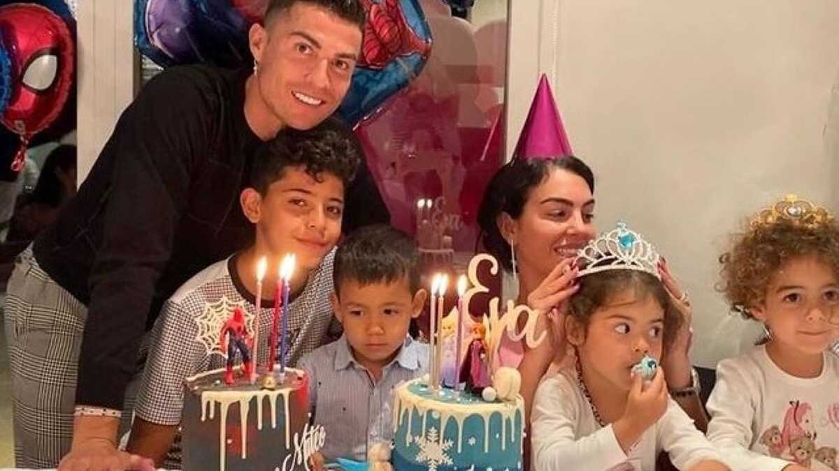 Jumeaux De Ronaldo Eva Et Mateo Fetent Leurs 4 Ans