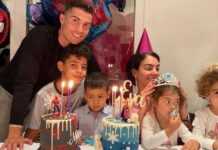 Les jumeaux de Ronaldo fêtent leurs 4 ans