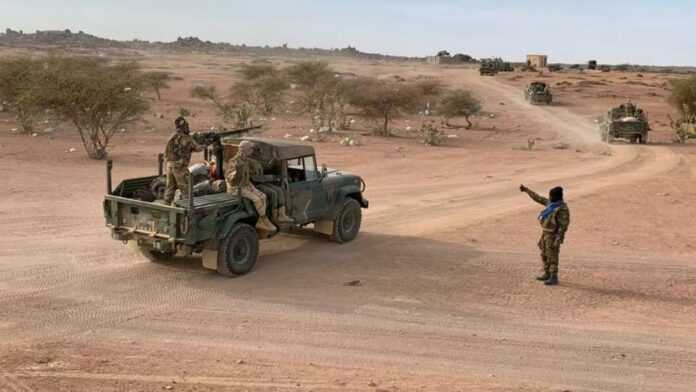 Soldats de l'armée malienne