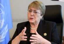 Michelle Bachelet, Haute-Commissaire aux droits de l’Homme de l’ONU