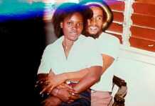 Pascaline Bongo et Bob Marley