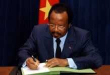 Paul Biya, Président du Cameroun