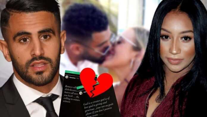 Riyad Mahrez et Rita Johal