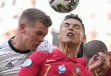 Ronaldo contre l'Allemagne