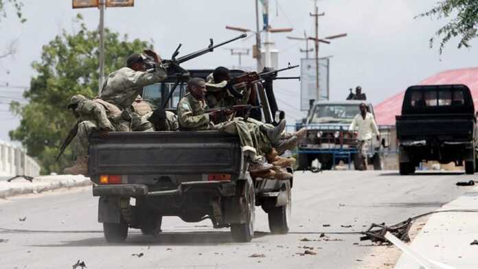 Soldats en Somalie