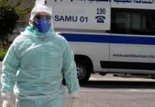Coronavirus : confinement général dans une partie de la Tunisie Un soignant en Tunisie
