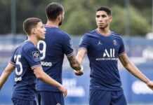PSG : Achraf Hakimi positif au Covid-19 et mis à l’isolement Achraf Hakimi