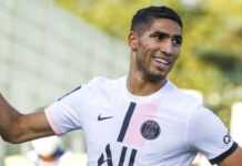 PSG : Achraf Hakimi à Tel-Aviv pour la Supercoupe Achraf Hakimi