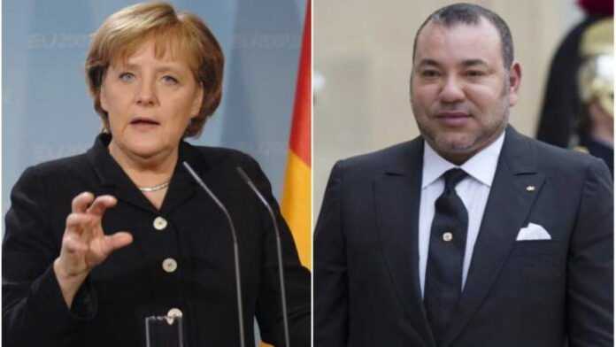 Angela Merkel et Mohammed VI