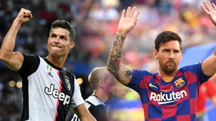 Cristiano Ronaldo et Lionel Messi