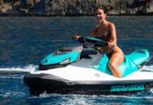 Georgina Rodríguez, la « reine des mers » Georgina Rodriguez