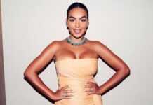 Georgina Rodriguez dans ses œuvres à Cannes, bien bronzée ! Georgina Rodriguez