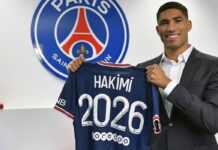 Achraf Hakimi joueur africain le mieux payé du Championnat de France de football Achraf Hakimi